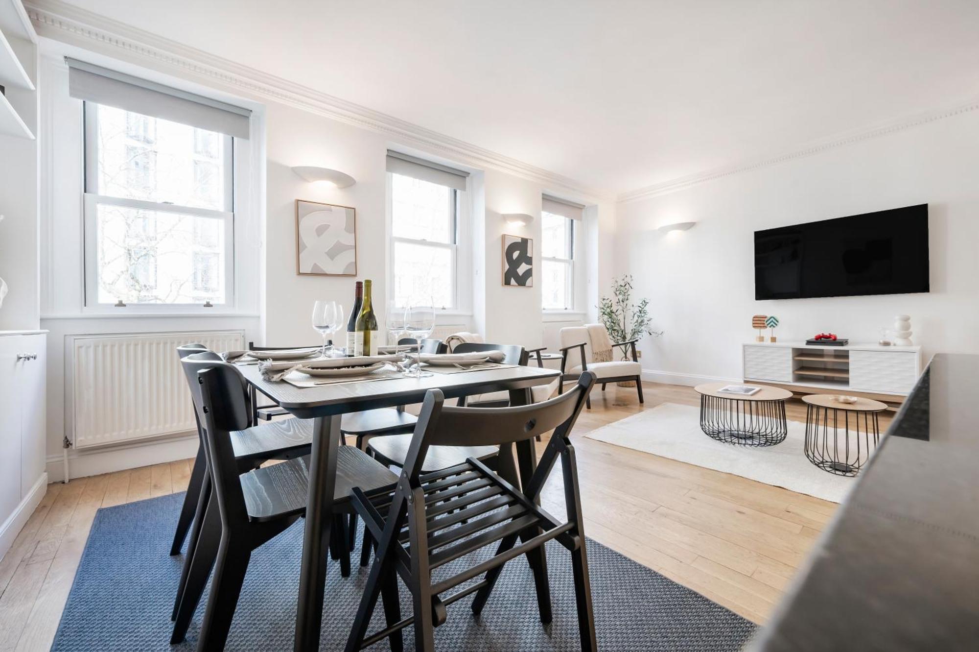 2 Bedr, 3 Beds, 1 Bath Thames, Trafalgar Sq 伦敦 外观 照片